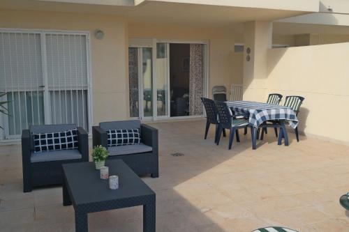 Posedenie v ubytovaní Las Marinas Grand Terrace