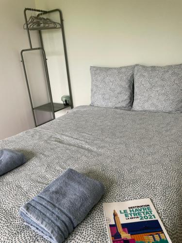 Letto o letti in una camera di Les Sept Logias
