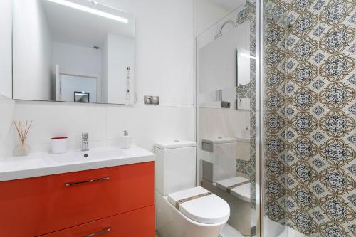 Kúpeľňa v ubytovaní CASA MILA SV guesthouse