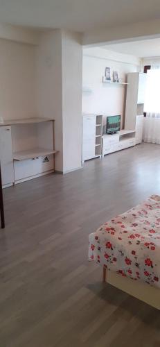 Dapur atau dapur kecil di Beachfront Apartments Grunche