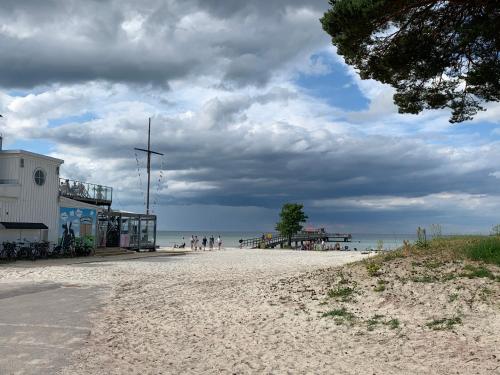 A beach at or near the holiday home