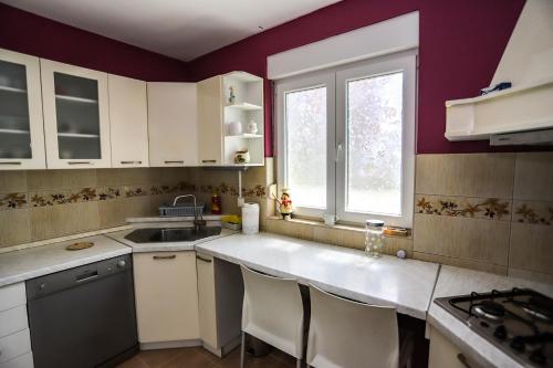 Kuchyňa alebo kuchynka v ubytovaní Apartman Veronika