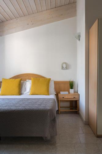 Ένα ή περισσότερα κρεβάτια σε δωμάτιο στο Hotel Sole