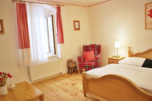 Postel nebo postele na pokoji v ubytování Apartmány Domestika