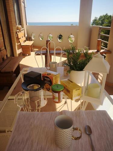 Μπαλκόνι ή βεράντα στο Cala di Rio B&B