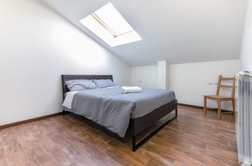 Ένα ή περισσότερα κρεβάτια σε δωμάτιο στο Alessia's Flat - Affori