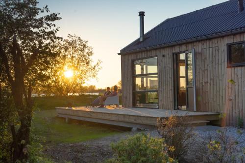 Κήπος έξω από το Pean-buiten Waterlodges