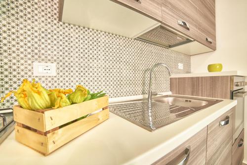 A kitchen or kitchenette at Il Casale di Monacella