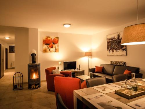 O zonă de relaxare la Holiday Home Residence Lipno by Interhome
