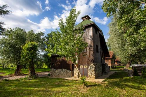 Zahrada ubytování River house Vasa