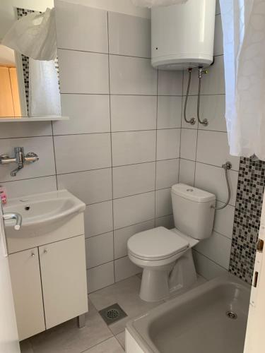 Koupelna v ubytování Apartments Mais Tisno