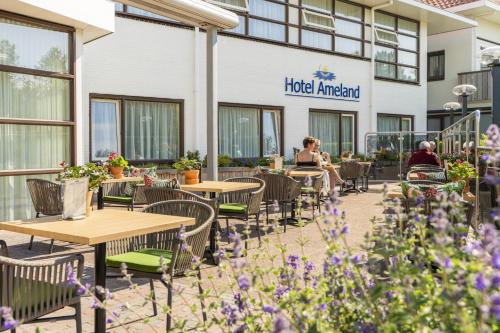 Hotel Amelandにあるレストランまたは飲食店
