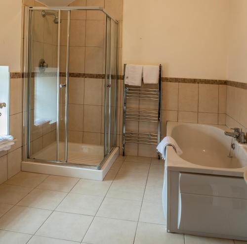 Koupelna v ubytování New Forest Estate Lodges