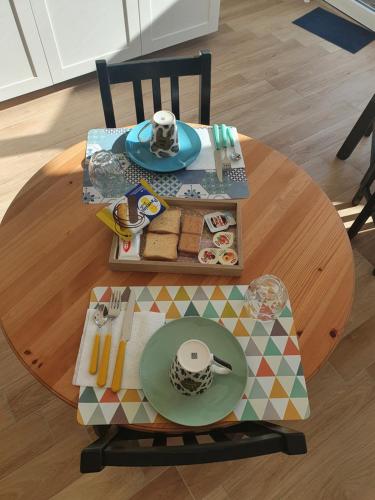 Mad på bed and breakfast-stedet eller i nærheden