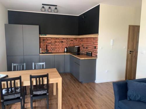 Kuchyňa alebo kuchynka v ubytovaní Apartament Batory