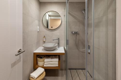 Bathroom sa Pure Formosa Concept Hotel