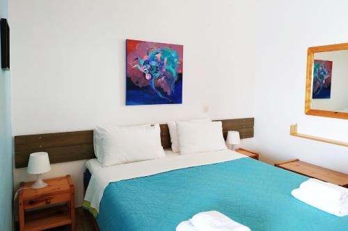 Letto o letti in una camera di Fetsis Apartments