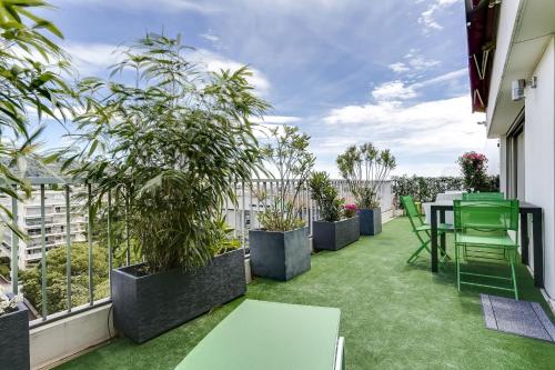 Upstays - Apartment with terrace - A C - Parking