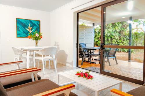 Balkón nebo terasa v ubytování Lagoon Breeze Villas