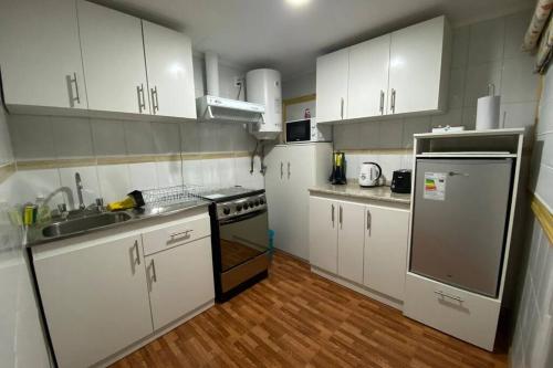 Dapur atau dapur kecil di Depto Privado Temuco Centro