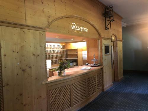 Lobbyn eller receptionsområdet på Pop-Up Lodge Wildbad Kreuth