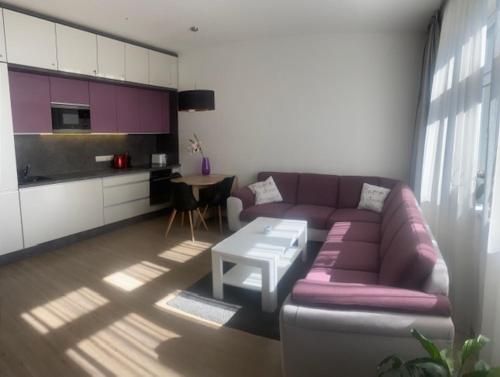 Kuchyň nebo kuchyňský kout v ubytování Walter&Sons Apartment Centro