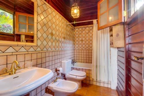 Kúpeľňa v ubytovaní Villa Mimosa