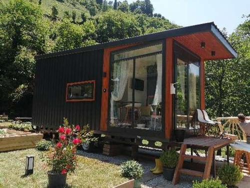 Zahrada ubytování Vagona Tiny House