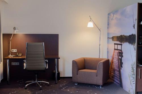 Un lugar para sentarse en Flonk Hotel Groningen Zuid, BW Signature Collection
