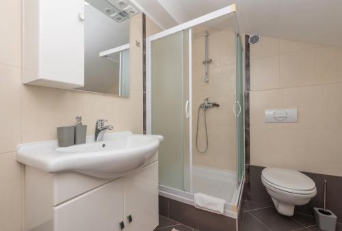 Kúpeľňa v ubytovaní Apartman Marla