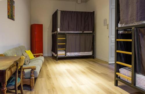 The Yard Hostelにあるシーティングエリア