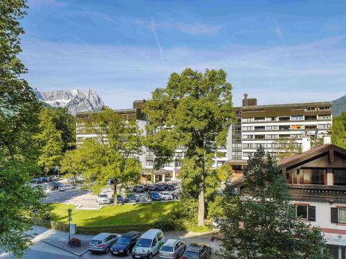 Nespecifikovaný výhled na hory nebo výhled na hory při pohledu z hotelu