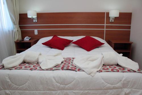 Posteľ alebo postele v izbe v ubytovaní Hotel Identidad