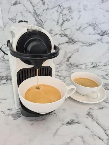 Kemudahan buat kopi dan teh di Blu Port