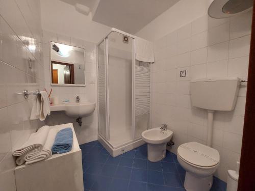 Koupelna v ubytování Mariasole Rooms