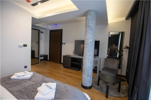 Posezení v ubytování Hotel Borneo