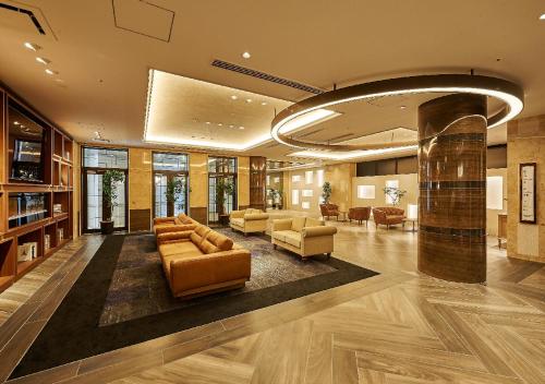 Area soggiorno di Welina Hotel Premier Nakanoshima EAST