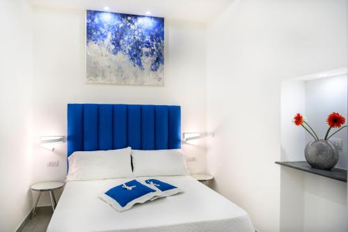 Кровать или кровати в номере Casa Rispoli Praiano