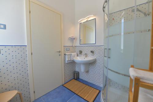 Koupelna v ubytování Acquadamare B&B