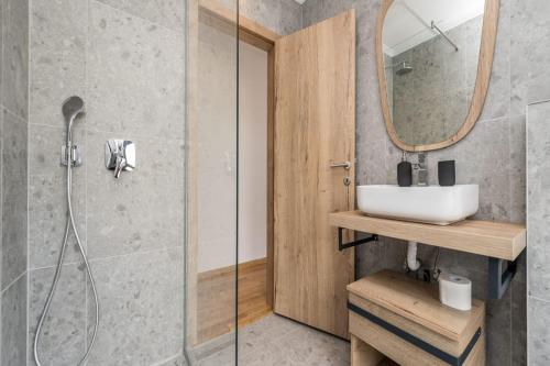 Koupelna v ubytování Holiday House Sukošan Zadar