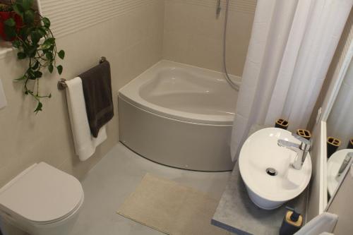 Kúpeľňa v ubytovaní Apartman Boki