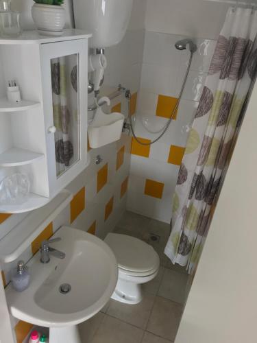 Koupelna v ubytování Casa Vacanze Flora