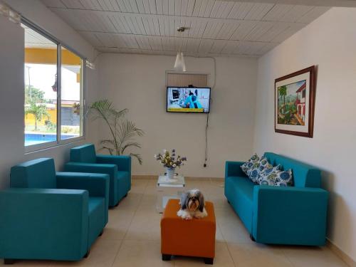 Μια τηλεόραση ή/και κέντρο ψυχαγωγίας στο CASA QUINTA VILLA ESPERANZA