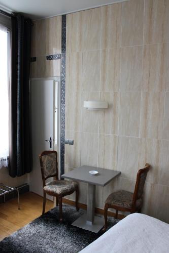Katil atau katil-katil dalam bilik di Hotel du Gambrinus
