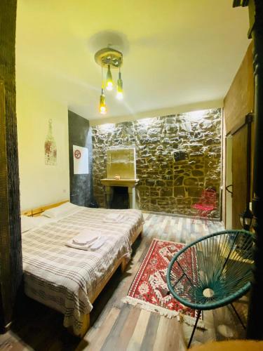 Letto o letti in una camera di Wine Space
