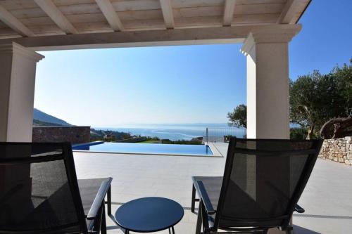 Villa Katarina - infinity pool with amazing view