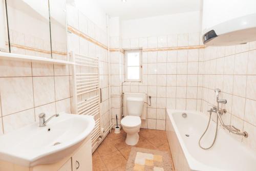 A bathroom at Schupplerova vila