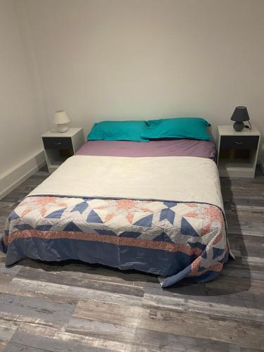 Postel nebo postele na pokoji v ubytování Appartement calme entre Côte Basque et Landes