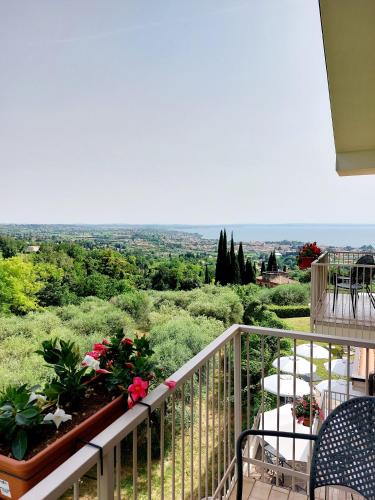 Μπαλκόνι ή βεράντα στο Hotel Valbella