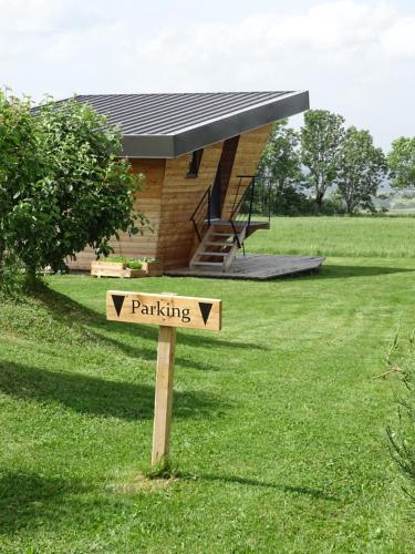 Zahrada ubytování LOGIS LAS CROZAS La Poupe